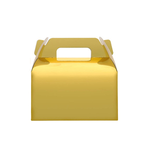 Maßgefertigte Lebensmittel-Papierbox Kompostierbare Kinder-Geburtstagsparty Öko-Verpackung Giebelbox Spielzeug Keks Snack Mädchen Geschenk Hochzeit Süßigkeiten Prägung - Product Image 1