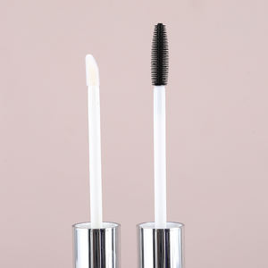 CY018 사용자 정의 로고 12ml 럭셔리 실버 아이라이너 튜브 빈 핑크 립글로스 튜브 빈 화이트 마스카라 튜브 지팡이 - Product Image 2