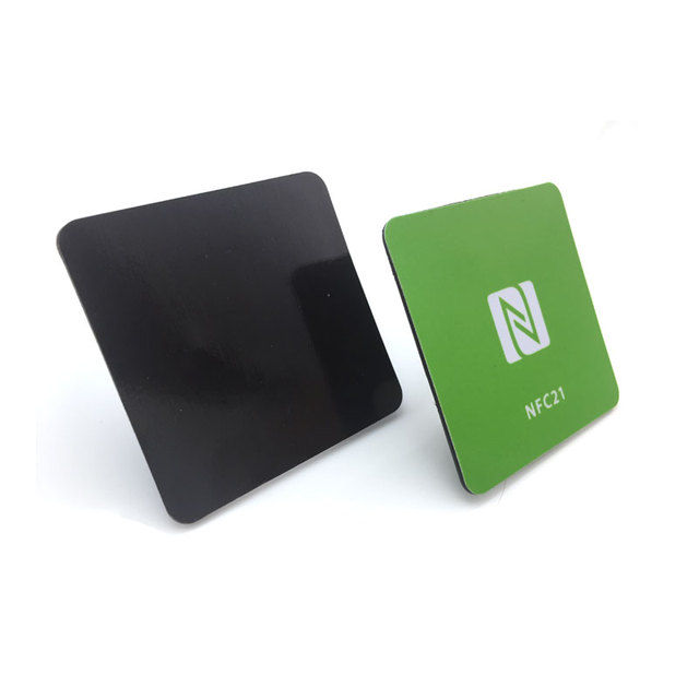 ISO14443A Printable Programmable NFC Fridge Magnet Anti Metal NFC Tag Epoxy NFC Fridge Magnet Sticker