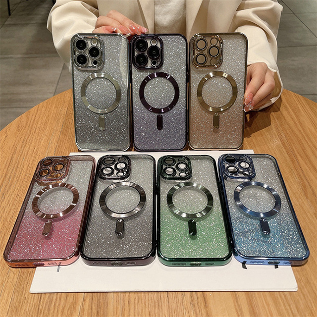 Custom Electroplate Fancy Trendy Cell Mobile Phone Case for Iphone 11 Pro 12 13 14 7 Plus 7/8 X/XS XS Max XR Wireless Cover
