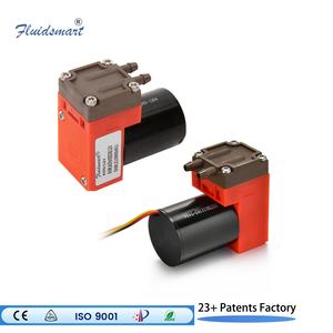 Longa Vida Baixo Ruído EPDM Bomba De Diafragma Pequeno 1-1.5Bar Air Samping Mini Elétrica 24V DC Bomba De Vácuo para tratamento Médico - Product Image 5