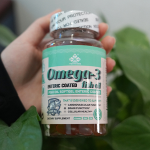 Gélules d'huile de poisson Oméga-3 1000mg sans OGM et sans gluten, <span class=keywords><strong>EPA</strong></span> <span class=keywords><strong>DHA</strong></span> pour les personnes souffrant de stress, expédition rapide, pureté et puissance élevées, ODM - Product Image 1
