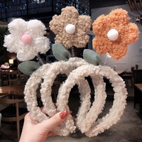 Bando Bunga Buatan Tangan Grosir, Manis Unisex, Gaya Anak Perempuan, Lucu, Buket Bulu, Ikat Rambut 10cm, Aksesoris untuk Jalan-Jalan dan Pemotretan