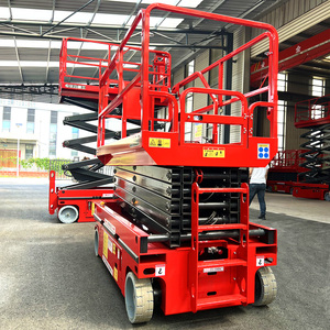 Ce ISO 4-18M địa hình gồ ghề tự hành theo dõi xe Scissor Lift di động thủy lực điện nâng giàn giáo nền tảng làm việc ATV - Product Image 3