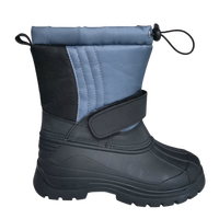 Nouvelles bottes de randonnée d'hiver antidérapantes noires à faible MOQ, bottes de neige imperméables Solomon, bottes de neige amortissantes Columbia