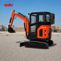 Mini-pelles pour la construction rurale : Prix super réduits – Pelle excavatrice agricole sur chenilles pour l'excavation de tranchées