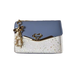 RTS Bulk Mixed Order PU Women's Autumn Summer Vintage Trendy Designer Handbags Button Letter <b>Bow</b> Decoration Cover Hot Sell - Product Image 2