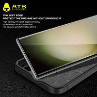 Housse de téléphone micro givrée anti-empreintes digitales ATB antichoc pour étui de téléphone portable Samsung