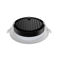 Lampe encastrée ultra-mince pour hôtel, maison, bureau, IP65, étanche, luminaire encastré rond, plafonniers LED, downlight