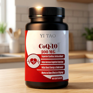 OEM/ODM Private Label CoQ10 Capsules <b>Heart</b> Health & Energy Support Antioxidant Supplement Wholesale - Product Image 1
