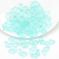 Zhubi Magic Couleurs Papillon Perles De Verre 8X15MM Coloré Cristal Pendentif Papillon Perles Pour DIY À La Main Boucles D'oreilles Artisanat