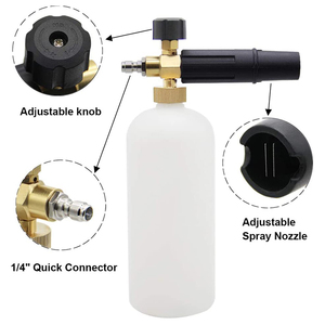 Productos más vendidos 2020 en EE. UU. <span class=keywords><strong>Amazon</strong></span> Herramienta de lavado de autos de alta calidad/Lanza de espuma de nieve de alta presión/Cañón de espuma para limpieza de autos Diy - Product Image 1