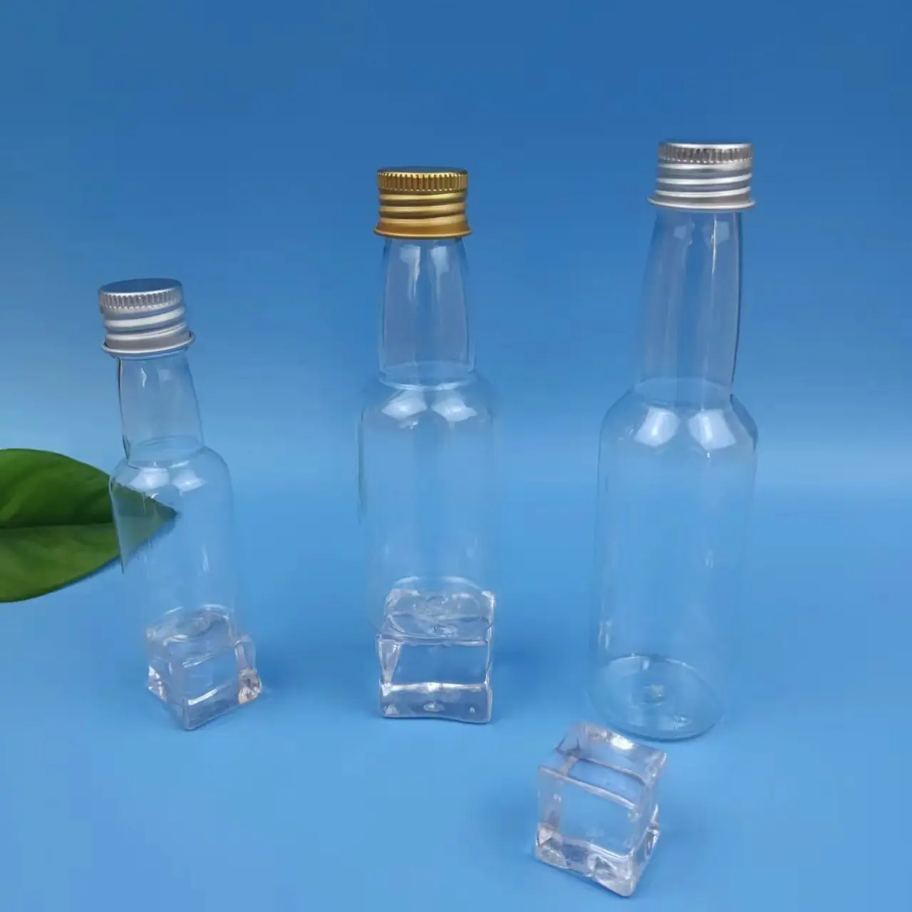 Botella de plástico para bebidas carbonatadas, botella pequeña de plástico para refrescos, 30ml50ml, 100ml