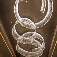 Lustres et lampes de plafond couleur or, lustres modernes en cristal, plafonniers de luxe