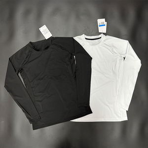 Maglietta sportiva con collant a Baselayer a compressione da <span class=keywords><strong>uomo</strong></span> con maniche lunghe da <span class=keywords><strong>uomo</strong></span> - Product Image 4