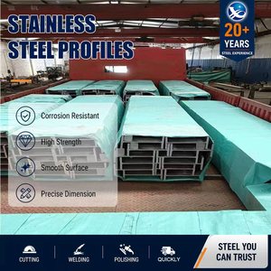 JIS G3192 304 250x250x9x14mm Welded Tight Tolerance 310S Stainless Steel H Beam with Uniform Section Thickness - Product Image 1
