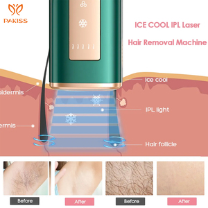 Appareil d'<span class=keywords><strong>épilation</strong></span> au laser IPL à usage domestique permanent sans douleur Pakiss, refroidissement par glace, pour le <span class=keywords><strong>visage</strong></span> et le corps - Product Image 4