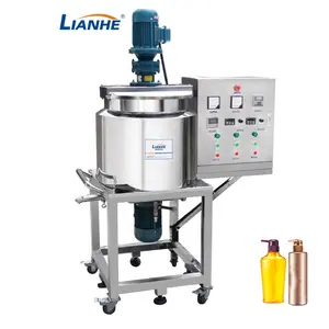 100L Hair Shampoo Bath Gel Liquid Detergent Manufacturing Mixer Hand Wash Making Machine Liquid Soap Mixer Machine