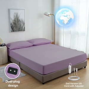 Sábana Ajustable Bordada con 95% Algodón y 5% Fibra de Plata, 400 Hilos, Transpirable, para Uso Doméstico y Hotelero - Product Image 4
