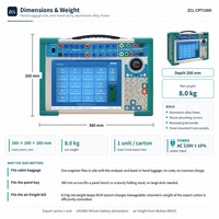 Analyseur Complet CT PT ZCL-CPT1000 – Rapport de Tension/Courant, Résistance d'Enroulement, 1-5000/5A ±0.1%, Certifié CE, 8kg