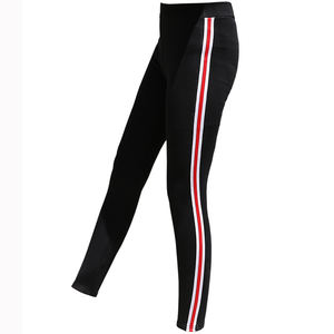 Pantaloni autunno primavera Finesse 65% <span class=keywords><strong>cotone</strong></span> nero elasticizzato Casual Yoga <span class=keywords><strong>Leggins</strong></span> pantaloni donna alta vita elastica traspirante - Product Image 6