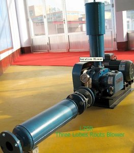 نافخ جذور ثلاثي الفصوص لمزارع الأسماك آلة أكسجين تهوية مياه البركة مهوية - Product Image 5