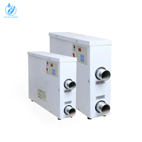 Couronne d'eau Conception personnalisée Meilleure pompe à chaleur Chauffe-piscine électrique numérique pour spa et piscine 220V 380V 5.5-60kw