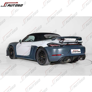 Kit carrosserie pour <span class=keywords><strong>Porsche</strong></span> 981, mise à niveau vers 982 <span class=keywords><strong>718</strong></span> GT4, pare-chocs avant et arrière, garde-boue, phares, feux arrière, diffuseur, tuyau, spoiler, jupe latérale - Product Image 6