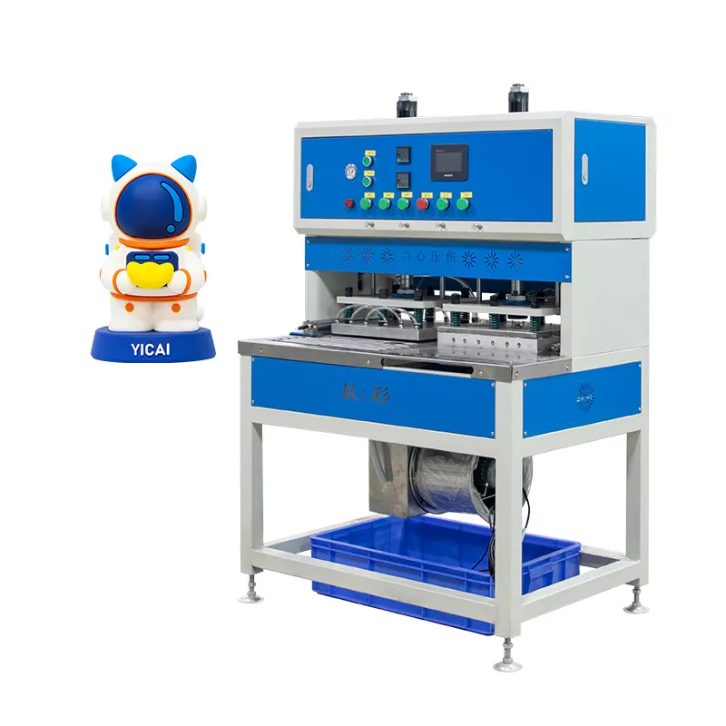 ماكينة قوالب بالضغط ثلاثية الأبعاد بسعر الجملة من المصنع في الصين، ماكينة سلسلة مفاتيح PVC في عملية القولبة المطاطية من الكلوريد متعدد الفينيل