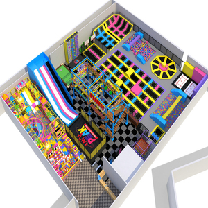 Fournisseur de Parc de Trampoline Parkour Saut à l'Élastique Parc de Trampoline Intérieur Équipement avec <span class=keywords><strong>Ninja</strong></span> <span class=keywords><strong>Warrior</strong></span> pour Adultes - Product Image 3