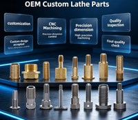 Custom Non-Standard Screws Nuts Copper Studs Threaded Rods China CNC Machined Turning & Milling Composite Hardware Components