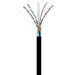 Cable Ethernet Cat6 para Exteriores, 23AWG, Cobre Sólido Puro, Blindado con Lámina de Cobre, Cubierta de PE, Resistente a los Rayos UV y al Agua, 305m 1000 pies, para Redes Exteriores - Product Image 2