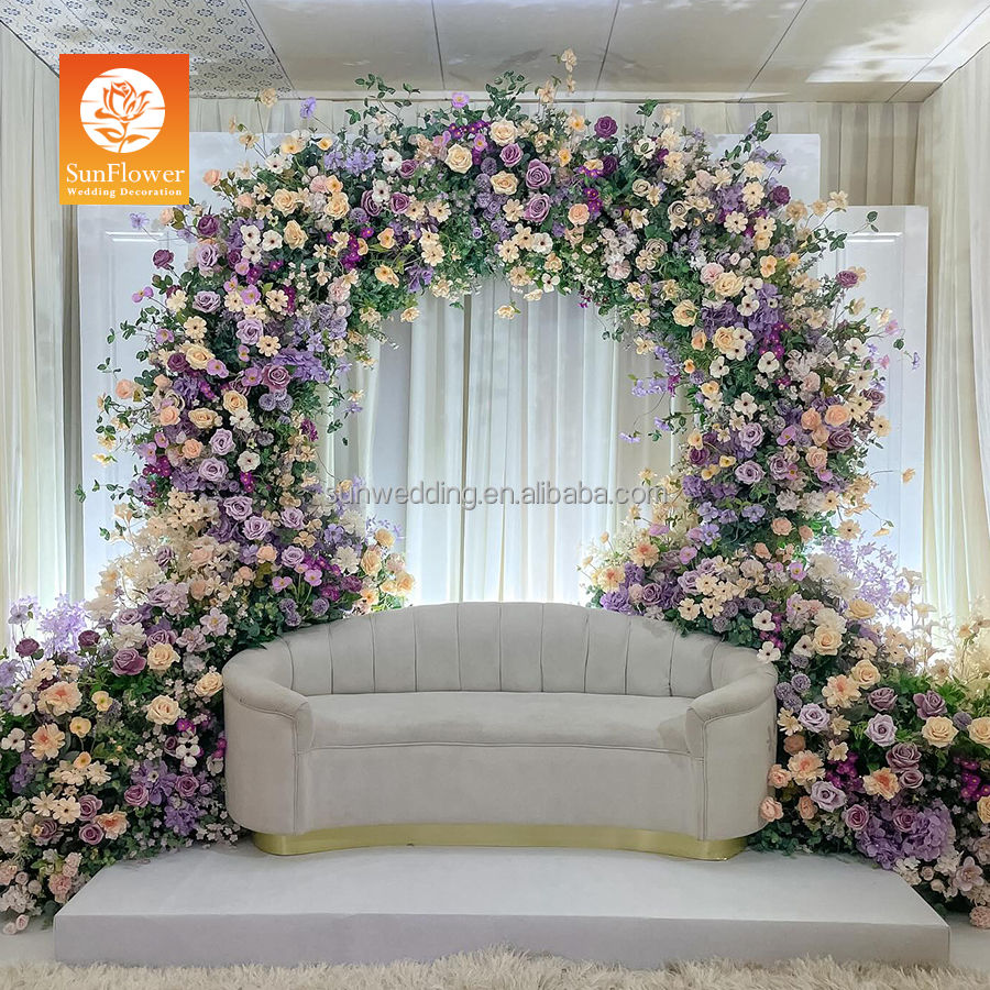 custom made wedding arch floral