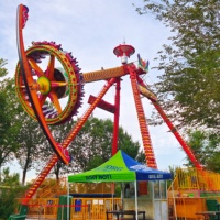 Manège à grande pendule de fête foraine 110 °   Manège de parc d'attractions à rotation, balançoire extérieure à sensations fortes, à vendre