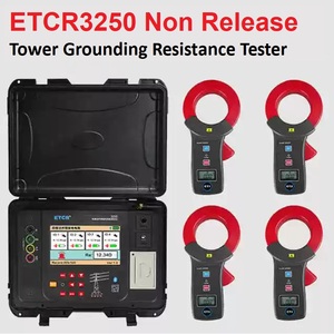 เครื่องวัดความต้านทานดิน ETCR รุ่น bibo High Accuracy 9000km สำหรับตรวจจับแรงดันไฟฟ้าบนพื้นโลก 500A 200V รองรับการวัดแบบ 2/3/4 สาย - Product Image 4