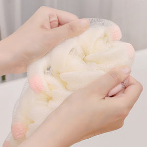 Éponge de bain écologique pour la douche, support OEM, nettoyage du corps, boule exfoliante pour le bain, fleur de bain, éponge de bain pour la douche - Product Image 4