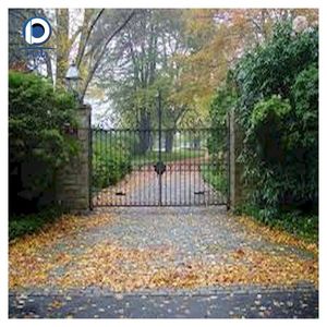 Porte en <span class=keywords><strong>fer</strong></span> forgé découpée au laser, renforcée, sur mesure, PRIMA Bespoke Grand Mansion Portal - Product Image 3