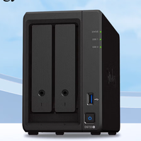 Tout Nouveau Serveur de Stockage de Fichiers NAS 2 Baies DS725+ Haute Performance, Solution Cloud Privée pour Réseau Domestique