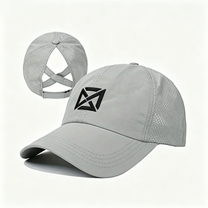 Gorra de béisbol americana de hip-hop con camuflaje tropical, visera plana, bordado de letras, remaches de estrella de alta resistencia, estilo ecuestre - Product Image 1