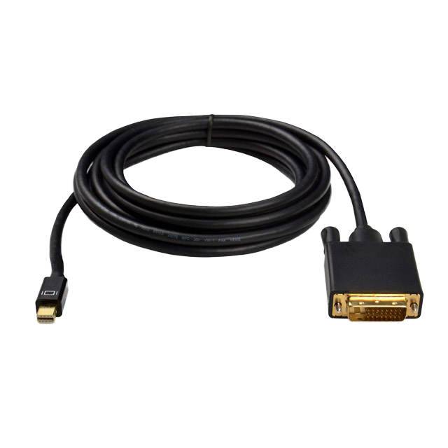 DAJIANG OEM Customized Mini 1.8m Display Port Male Plug DVI-D 24+1 Video Cable PVC Jacket 1080p Resolution Computer