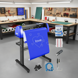 Vevor <b>Vinyl</b> <b>Cutter</b> Machine 28 Inch Electric With Floor Stand Adjustable Speed For Cutting Forming Tools - Product Image 2