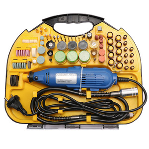 TOLHIT 110V 220V 211PCs 135W Velocidad Variable <span class=keywords><strong>Dremel</strong></span> Flex Shaft Driver Drill Mini Grinder Portable Electric Power Rotary Tool Kit - Product Image 1