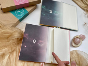LABON Journal d'astrologie en feuille d'or <span class=keywords><strong>pour</strong></span> carnet de notes Luck Venus Journal d'astrologie Carnet de cadeau <span class=keywords><strong>pour</strong></span> Sagitarius Balance Zodiac - Product Image 4