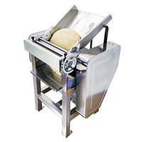 Machine à étaler la pâte à pain en forme de corne entièrement automatique, machine à rouler la pâte à pizza multifonctionnelle réglable