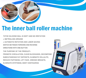 Più recente portatile 2 manici rullo corpo Shaper corpo rimodellamento del corpo dimagrante Shaper interno rullo a sfera 3D brucia grassi prezzo della macchina - Product Image 3