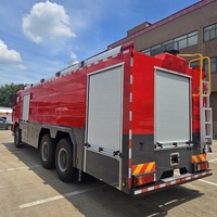 Camion de pompiers SHACMAN 15000L 6x4 Euro 2 avec pompe à haut débit CB10/80 et lance de lutte contre l'incendie PL8/64, portée ≥75 mètres, double essieu arrière - En promotion