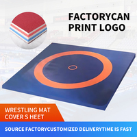 Tapis de lutte 10m X 10m en mousse XPE avec revêtement en PVC pour MMA, boxe, judo, BJJ