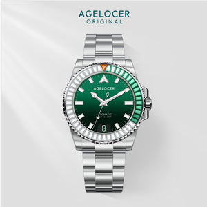 Shagelocer-montre automatique pour hommes, étanche, 2022 m, mécanique, saphir, avec déploiement lumineux, pour plongée, 2202E9, nouvelle collection 100 - Product Image 3