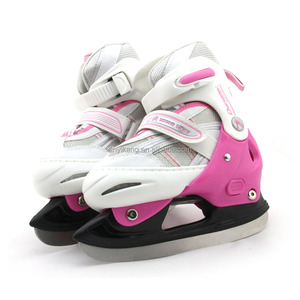 Affascinanti <span class=keywords><strong>pattini</strong></span> da ghiaccio scarpe da Skate eleganti <span class=keywords><strong>rosa</strong></span> perfette per le ragazze e il divertimento della pista - Product Image 1