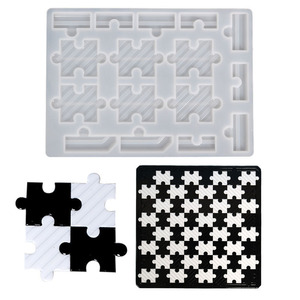 Moule en silicone pour puzzle d'échecs DIY Early Riser, idéal pour les jeux de société et les loisirs, moules de jouets les plus vendus - Product Image 1